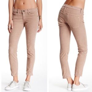 Rag & Bone Tomboy Tan Skinny Corduroy Pants